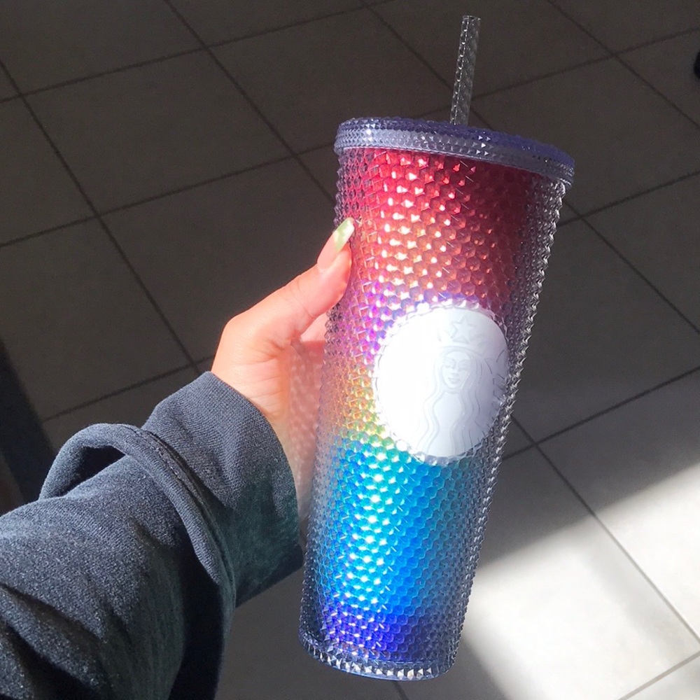 Starbucks Tumbler Studded Rainbow